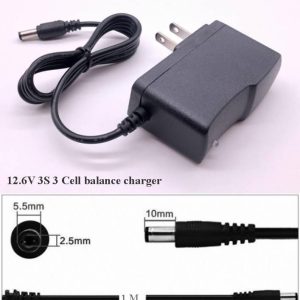 12.6v 500ma 3s 3 Cell Battery Charger Lithium Ion 18650 3 Cell Charger