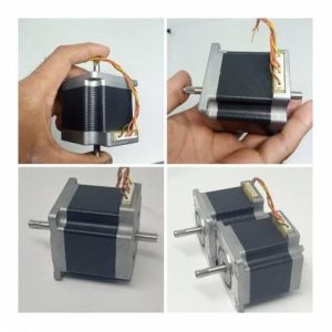 Dual Shaft Nema 23 2a Stepper Motor For Cnc 3d Printer