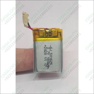 3.6v 3.7v 180ma Li Ion Battery 3.2mm X 22mm X 24mm With Wire