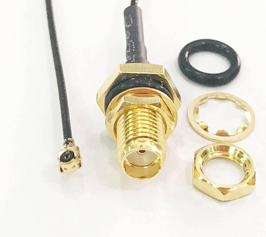 30mm Length For 2mm Size 1st Generation Ipex To Sma Female Antenna Connector