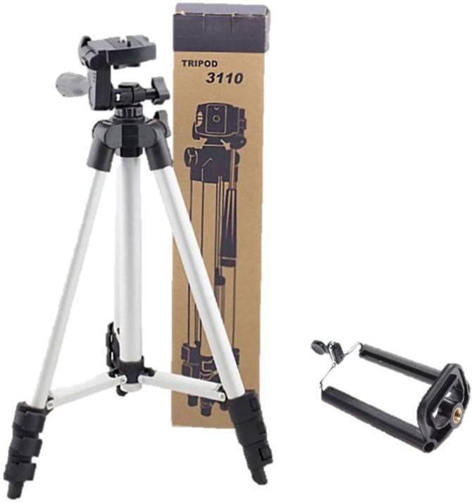 3110 Tripod Adjustable Portable Scalable Pan Head Tripod Mount Bracket Holder Fold Able Tripod Stand For Camcorders Dslr Camera For Smart Phone