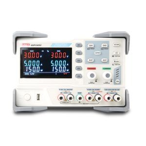 UNI-T UDP3305C 315W Programmable Linear DC Power Supply – 3 Channel, 2× 30V/5A + 5V/3.2A, 10 mV / 1 mA, USB / RS232