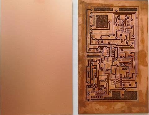 6x4 Inch One Sided Bakelite Copper Sheet One Sided Clad Plate Laminate Pcb Board