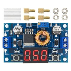 Adjustable Step Down Power Supply Module With Voltmeter Display Xl4015