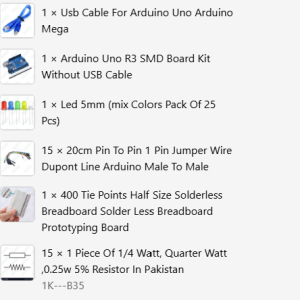 Arduino Camp Kit By Weepro Steam Trainings