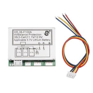 Hx-3s-f100a 100a 3s Bms 18650 Battery Protection Board