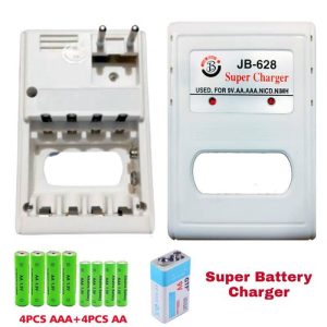 Jb 628 Aa Aaa 9v Battery Charger