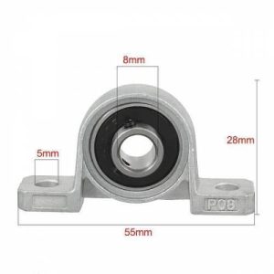 T8 Rod Holder 8mm Shaft Mounting Bearing Motor Shaft Holder