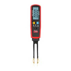 UNI-T UT116C SMD Tester – Tweezer Component Tester, Auto-Identify Resistance, Capacitance up to 100mF, Diode, LED/Zener, Battery Test, 6000 Count, 180° Rotating Pen