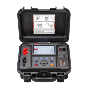 UNI-T UT625A 100A Low Resistance Ohmmeter – 0.1µΩ Resolution, 4-Wire Kelvin, Circuit-Breaker Contact Resistance, 7" LCD, Built-in Printer, USB, Micro-Ohmmeter
