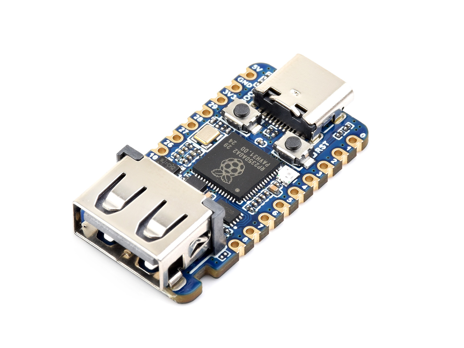Waveshare RP2350-USB-A Development Board with RP2350 Microcontroller and USB Type-A Port