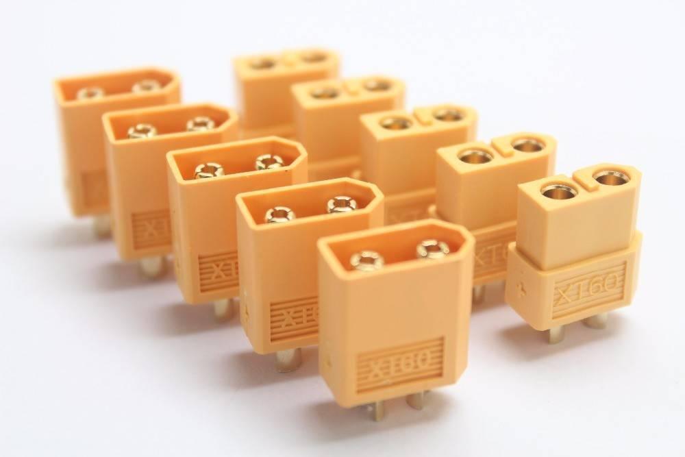 XT60 XT-60 Male Female Bullet Connectors Plugs
