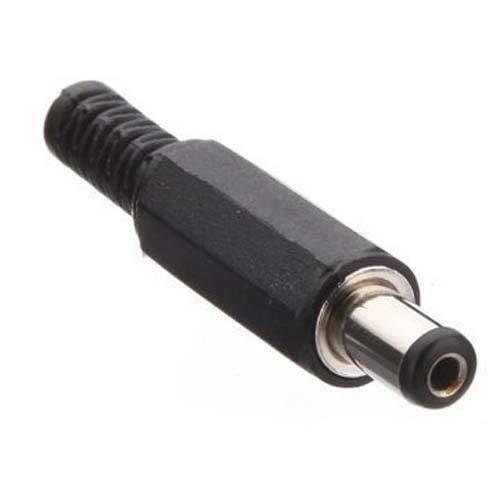 Dc Power Connector Male 5.5mm External X 2.1mm Internal Dia